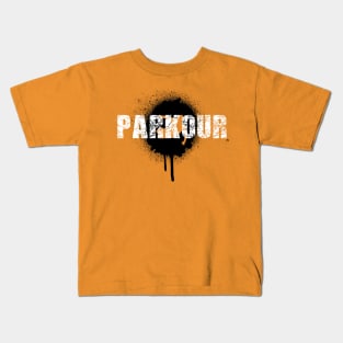 Parkour - paint Kids T-Shirt